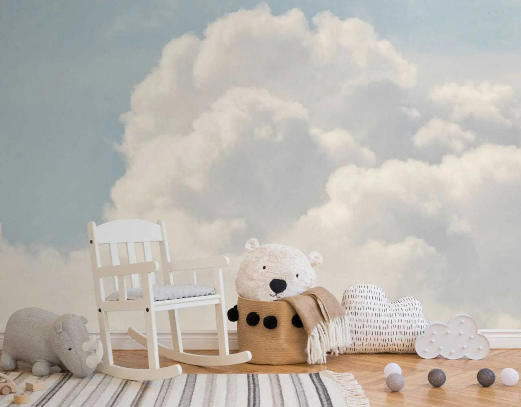 murales de pared Nubes esponjosas u51247