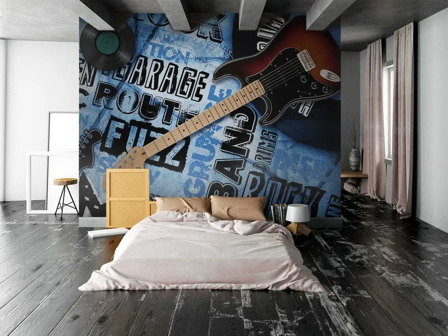 murales de pared Rock para siempre u06794