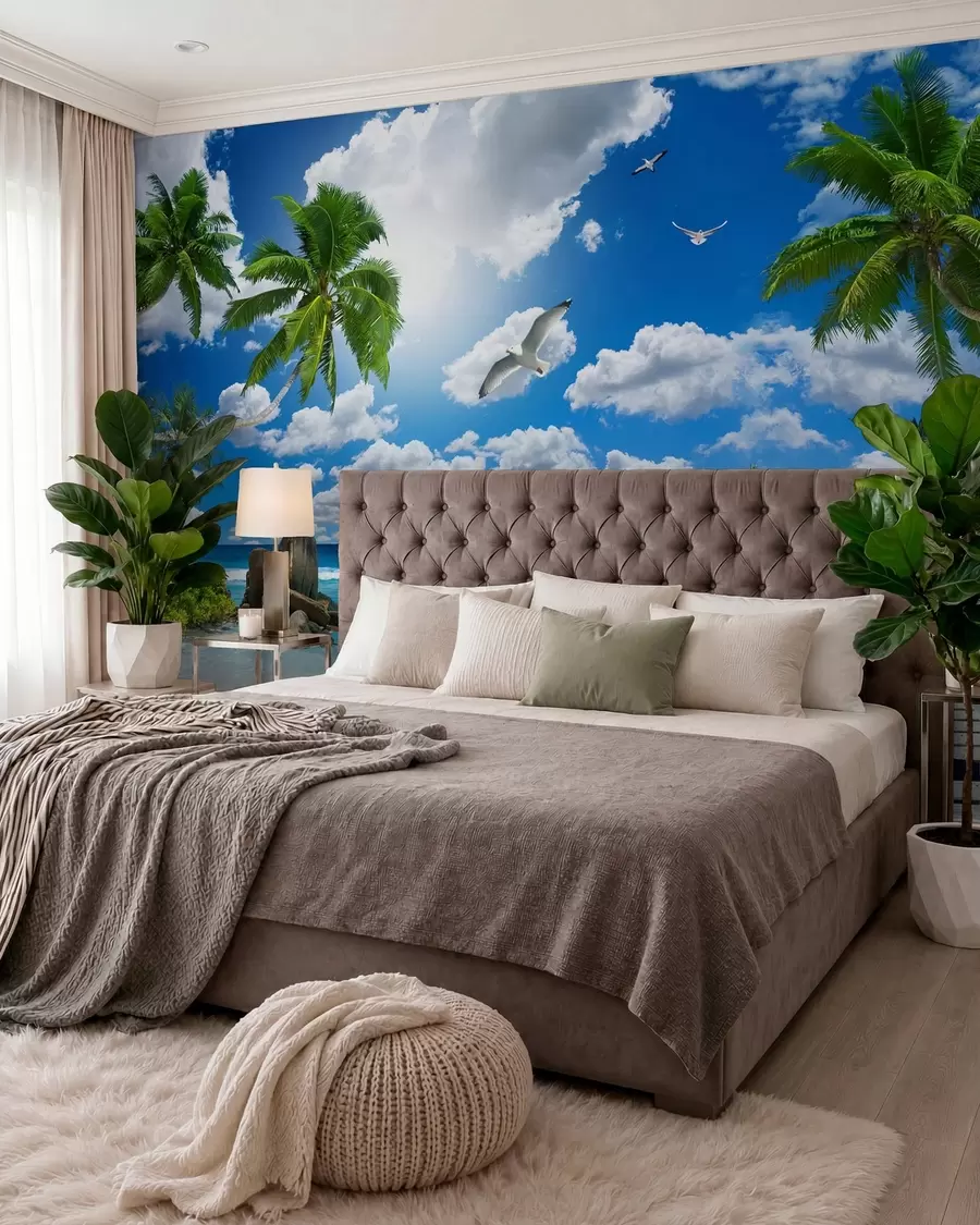 murales de pared Isla del Paraiso u06969