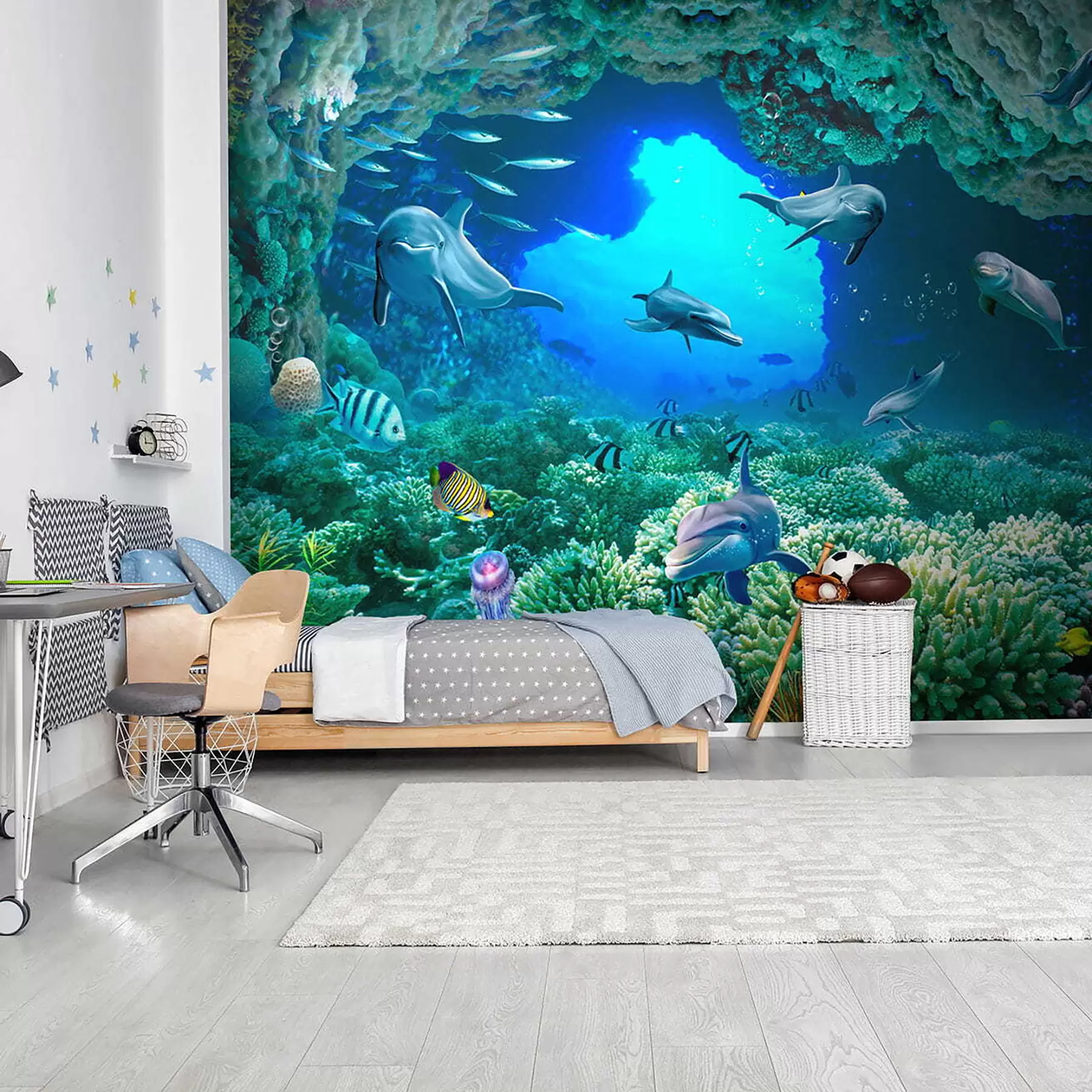 murales de pared Mundo submarino u19233