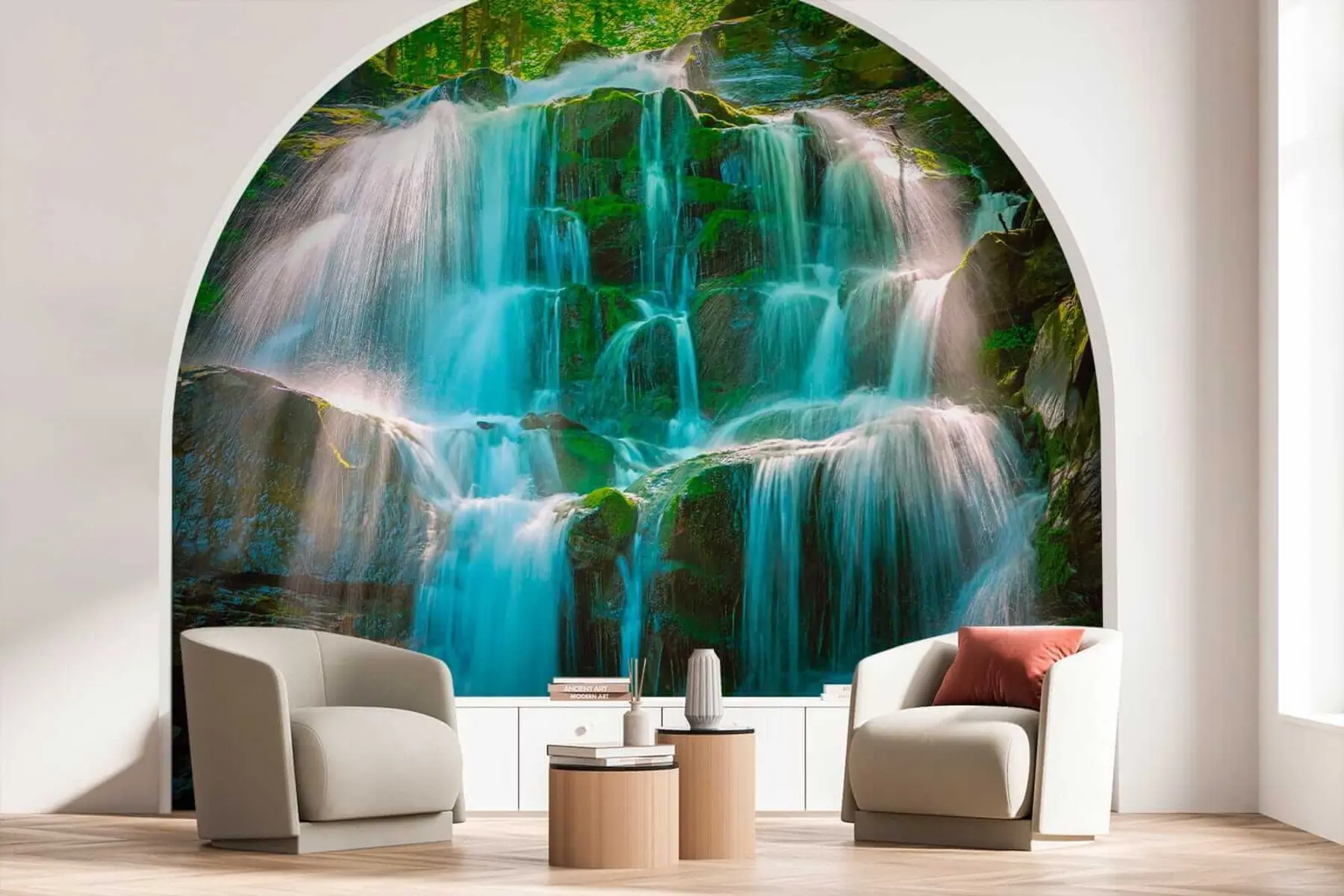 murales de pared Cataratas azules u26143