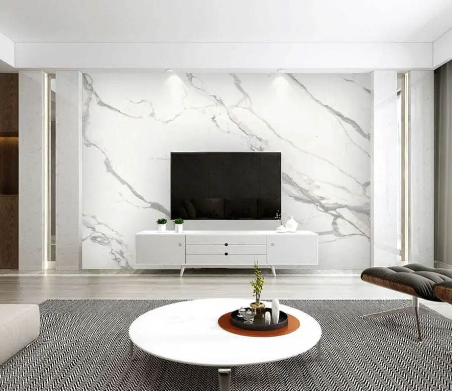 murales de pared Mármol blanco u27452