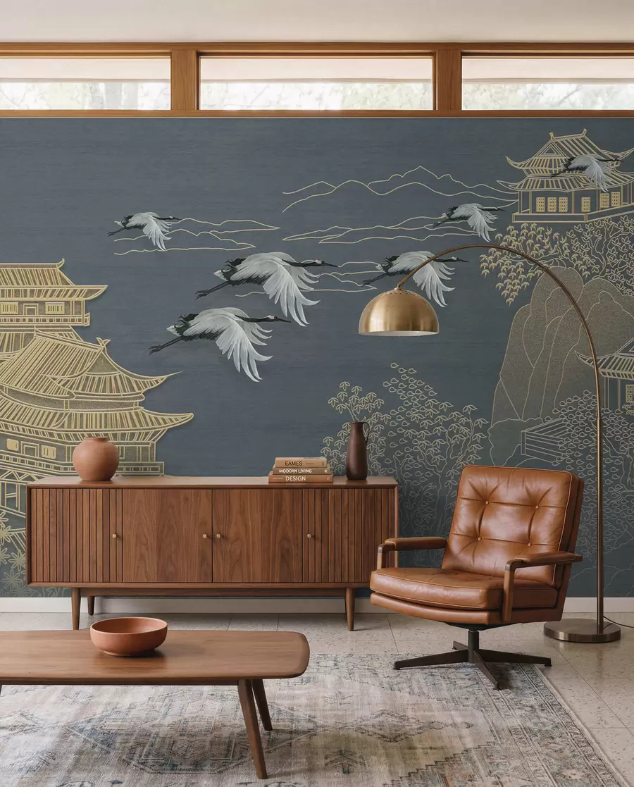 murales de pared Dibujo de estilo japones u38720