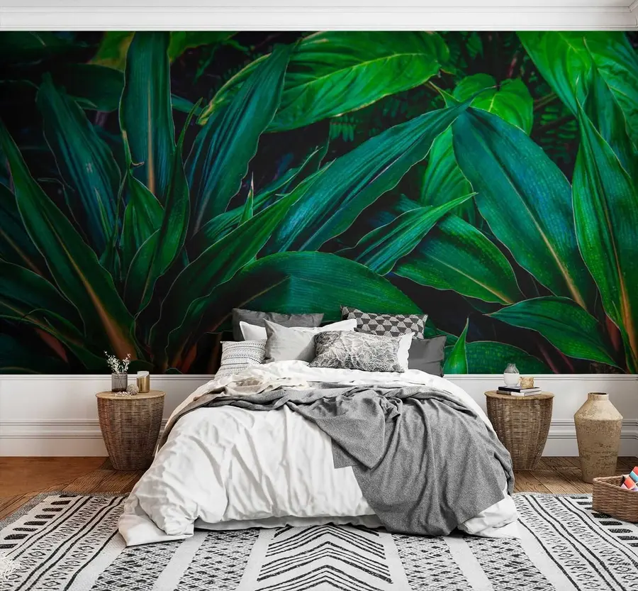 murales de pared Hojas de bali u41136
