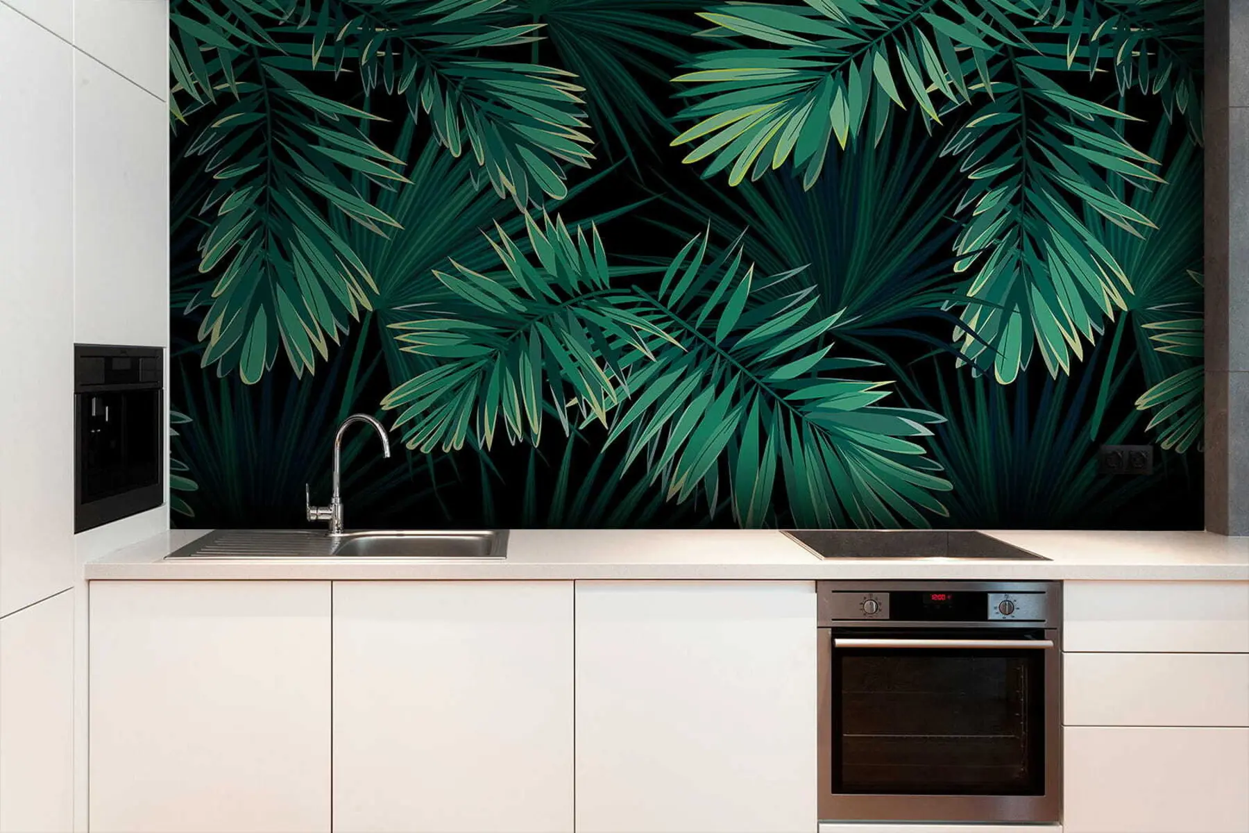 murales de pared Palmeras verdes u43269