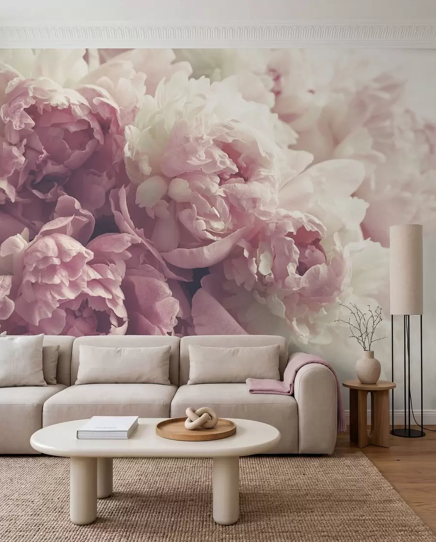 murales de pared Peonias delicadas u44746