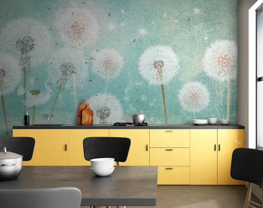 murales de pared Lindos dientes de león u46357