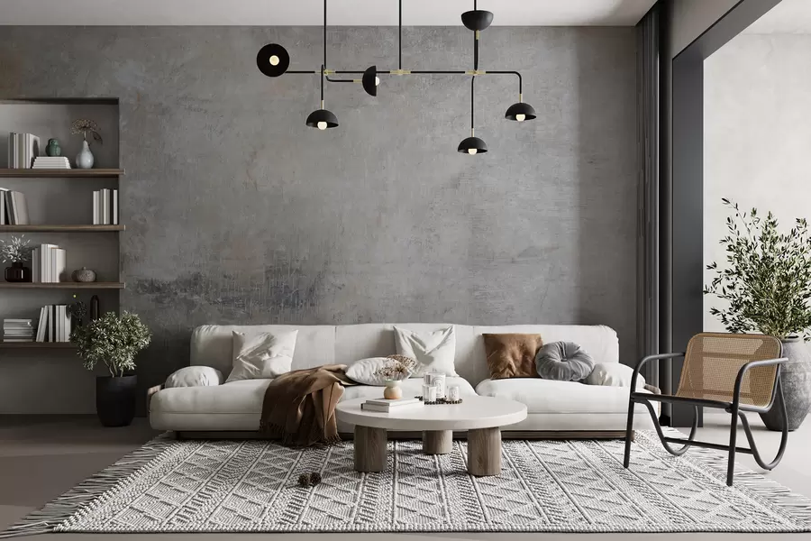 murales de pared Pared de concreto u47663