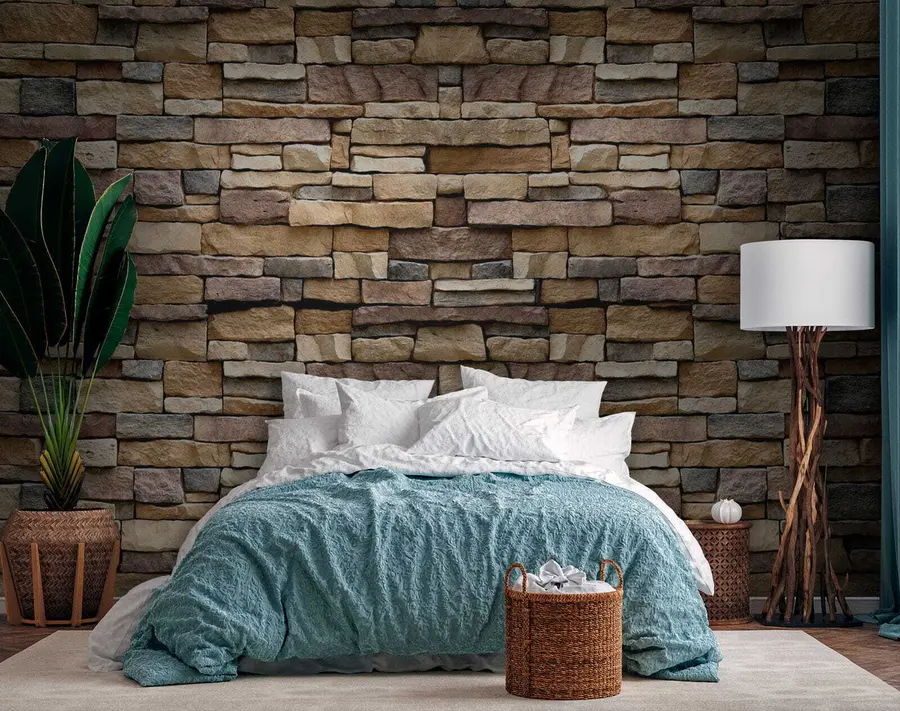 murales de pared Pared de piedra u52545