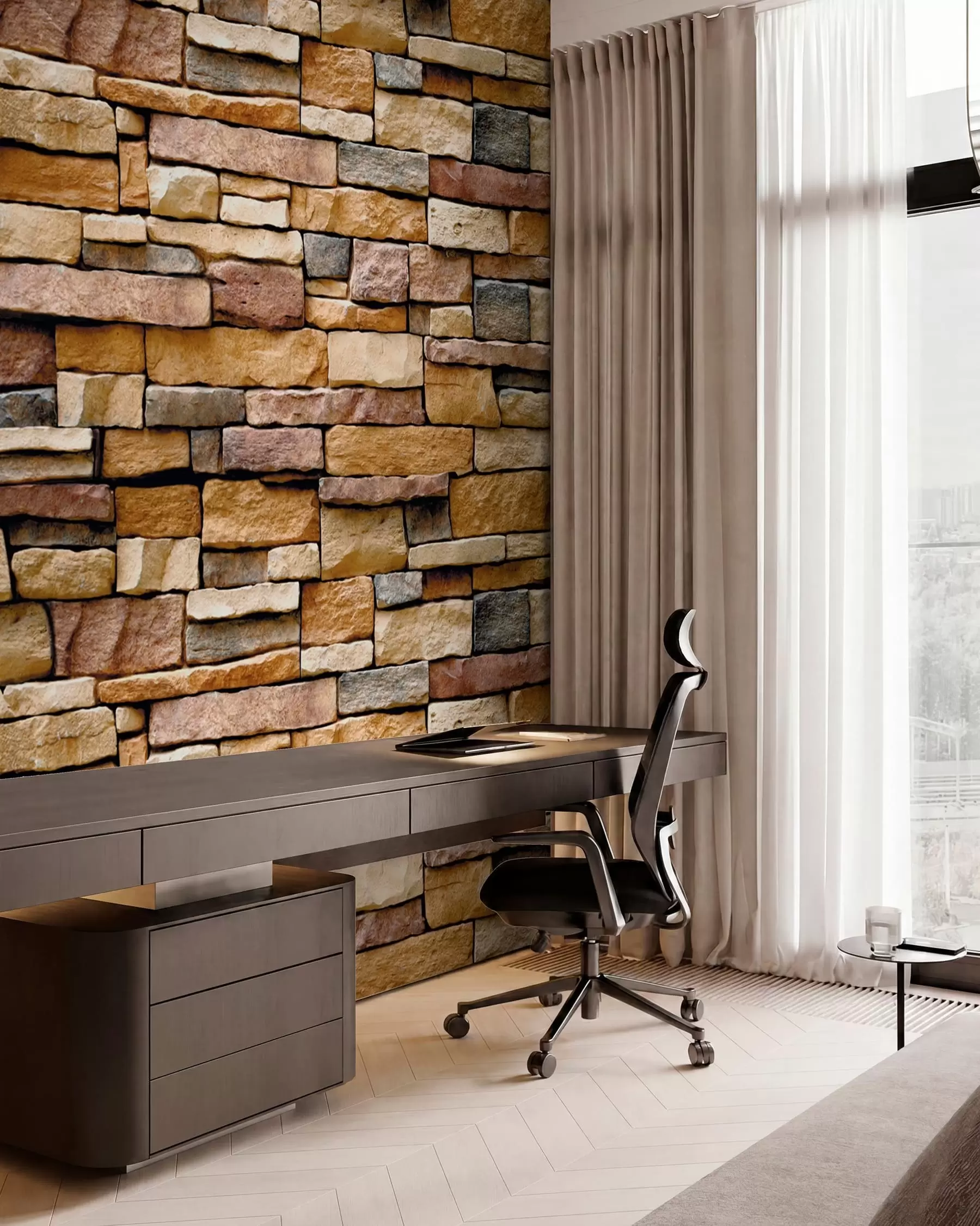 murales de pared Pared de piedra u52545