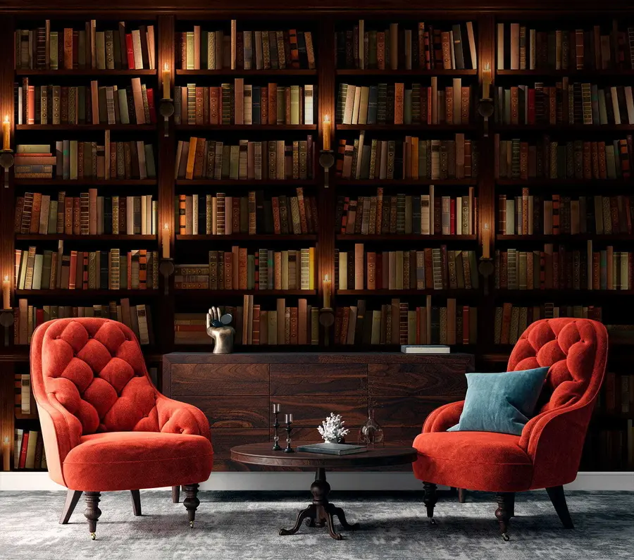 murales de pared Estante para libros u57072