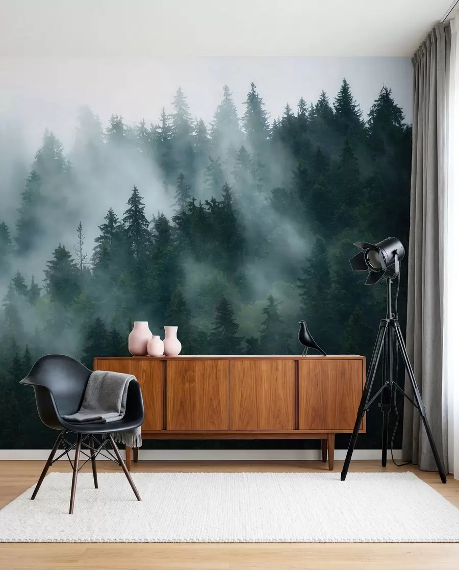 murales de pared Bosque de niebla u57914