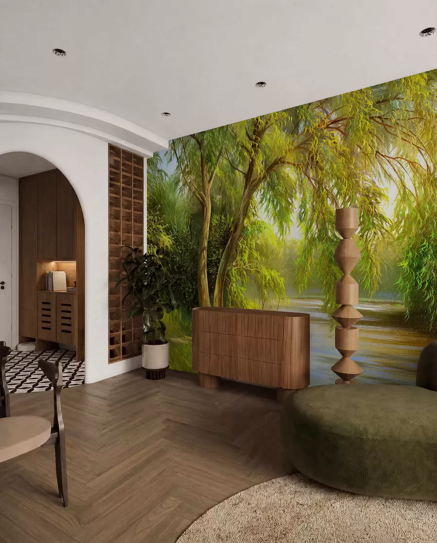 murales de pared árbol sabio u62865