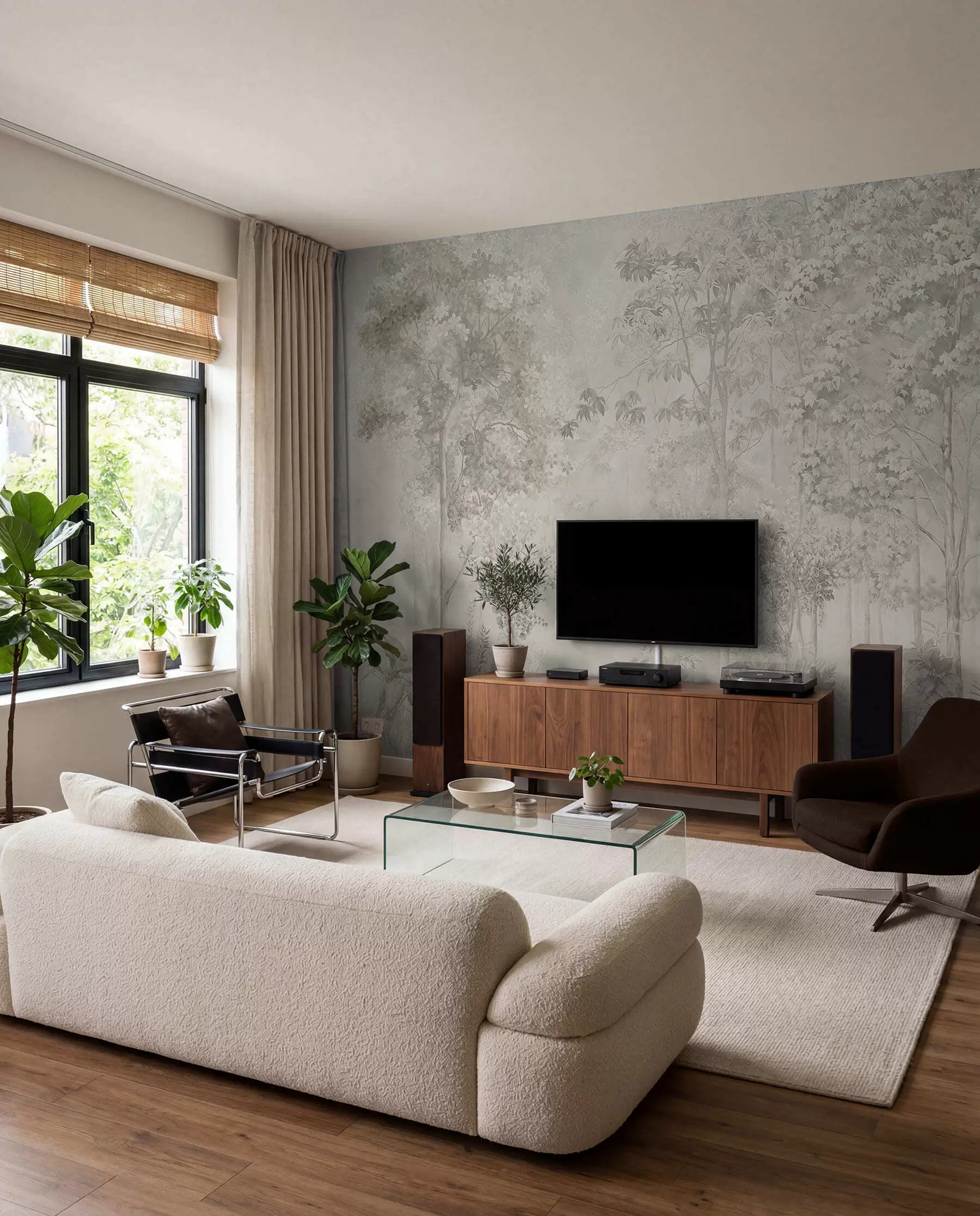 murales de pared Bosque encantador u78448