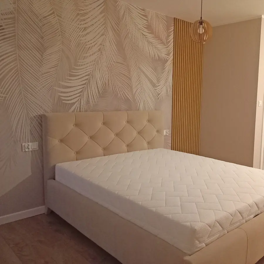 murales de pared Hojas de palma gris u48556