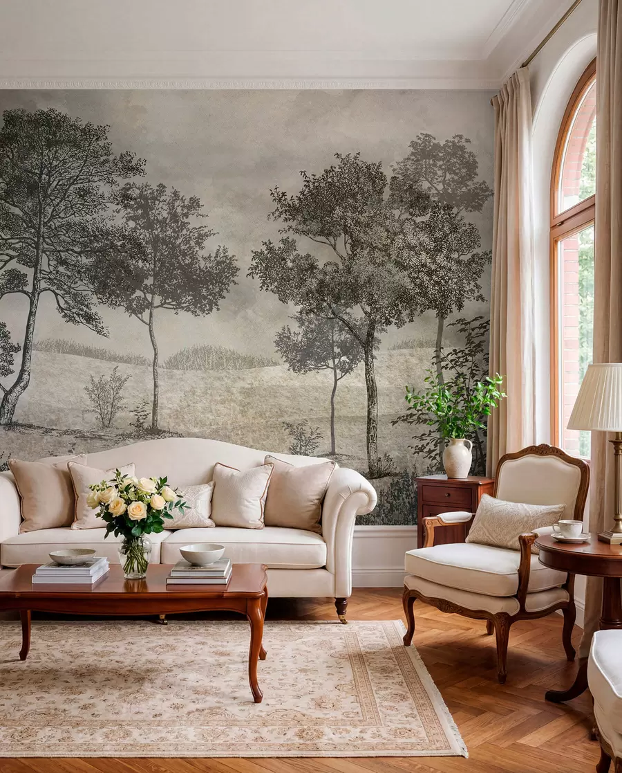 murales de pared árboles antiguos u80030