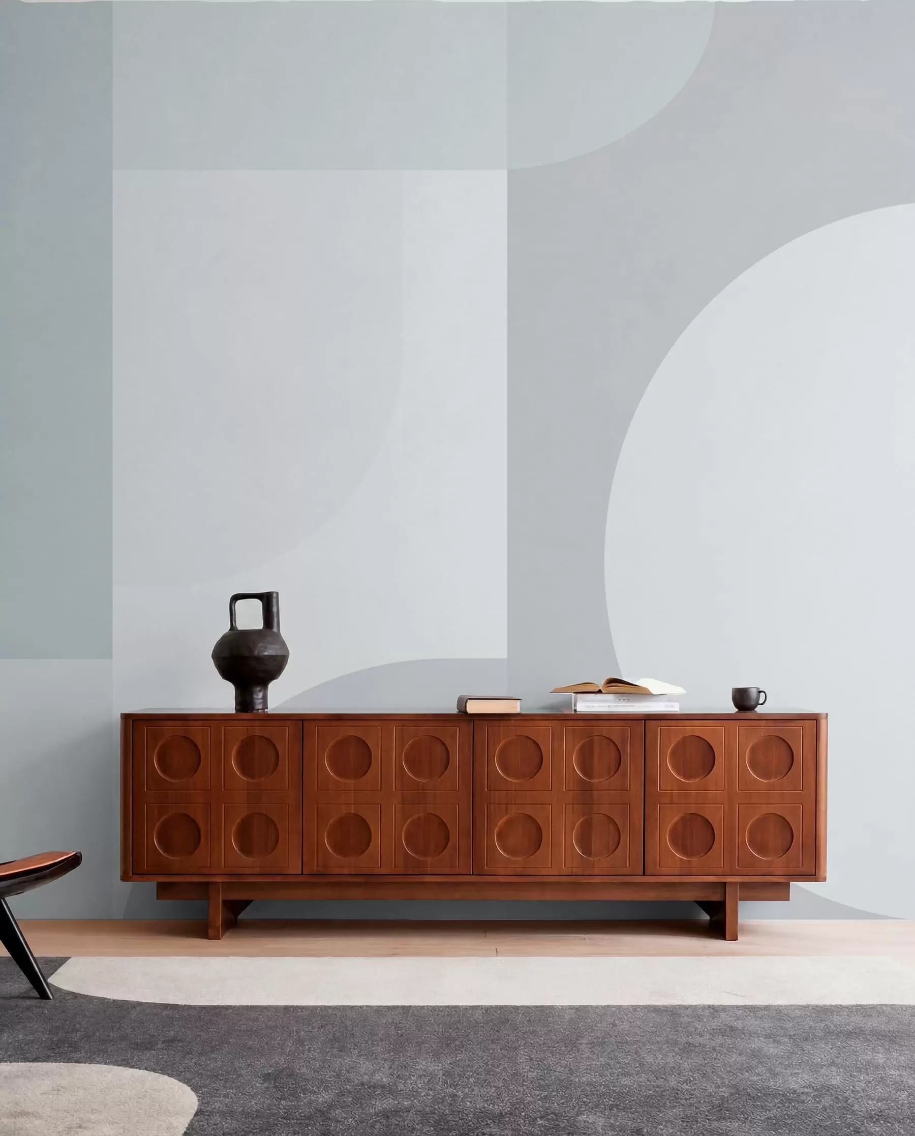murales de pared Minimalismo de geometría elegante w01500v2
