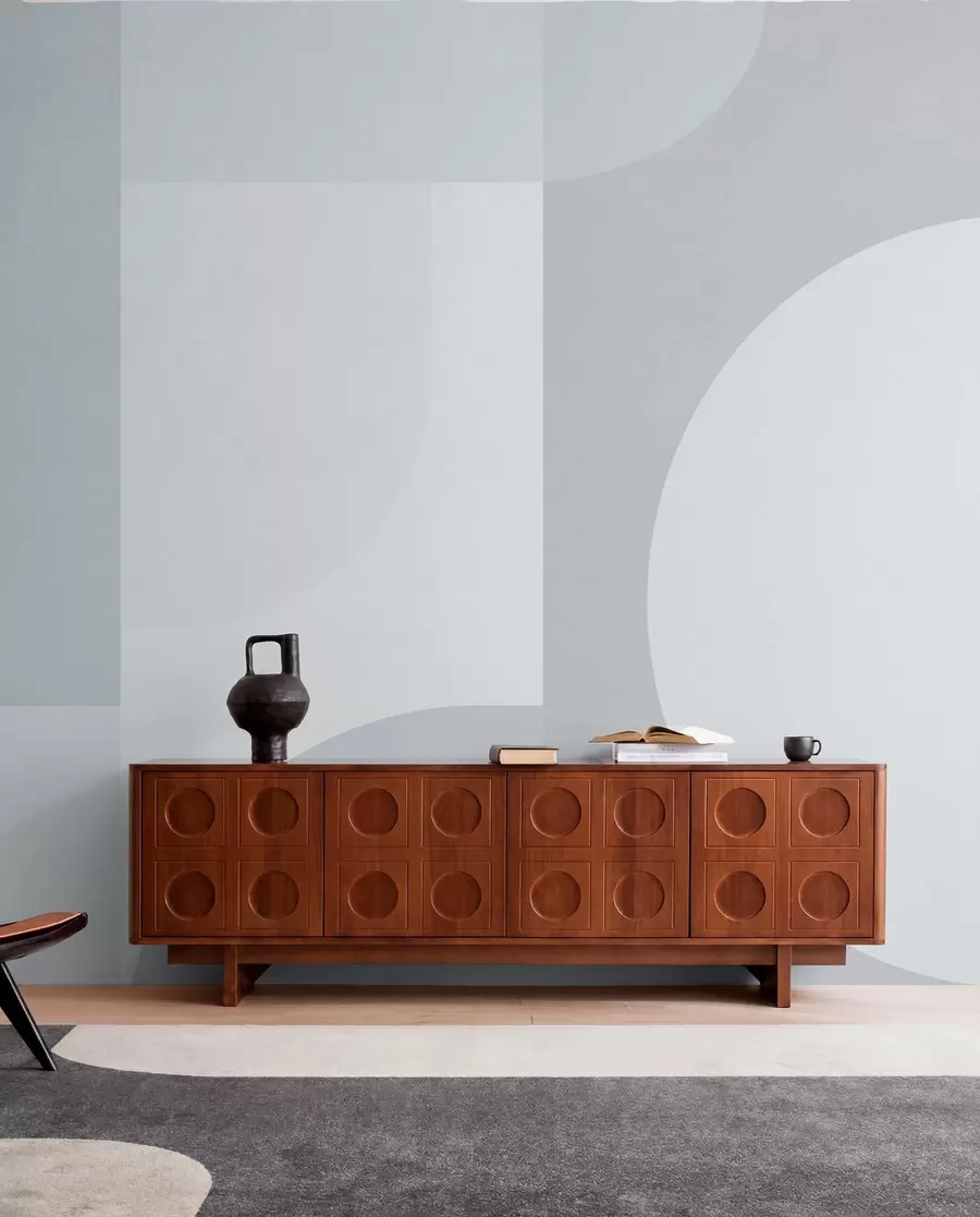 murales de pared Minimalismo de geometría elegante w01500v2