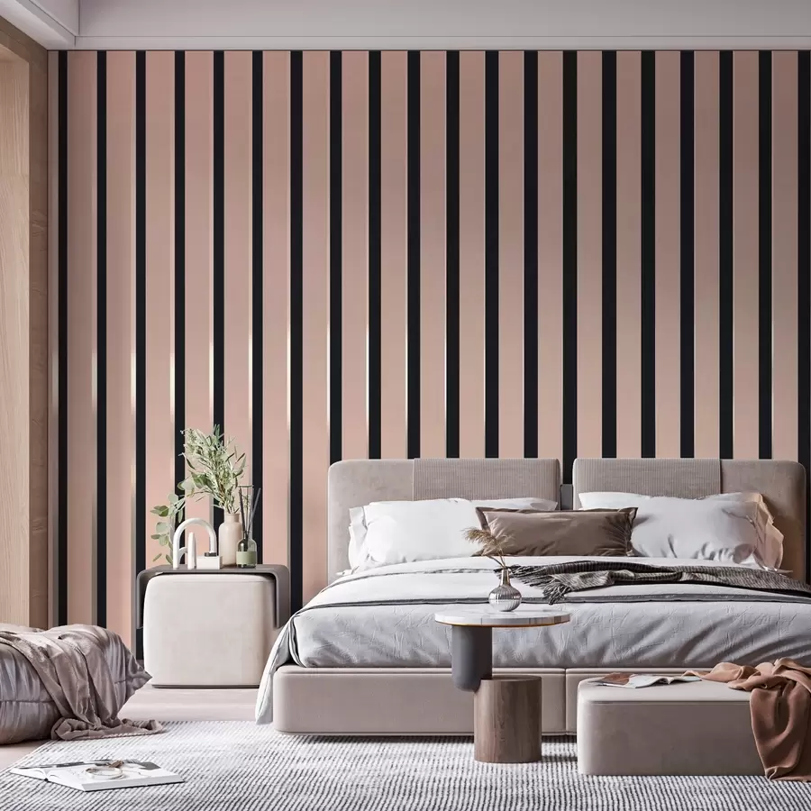 murales de pared Líneas elegantes en suave armonía u99471v2