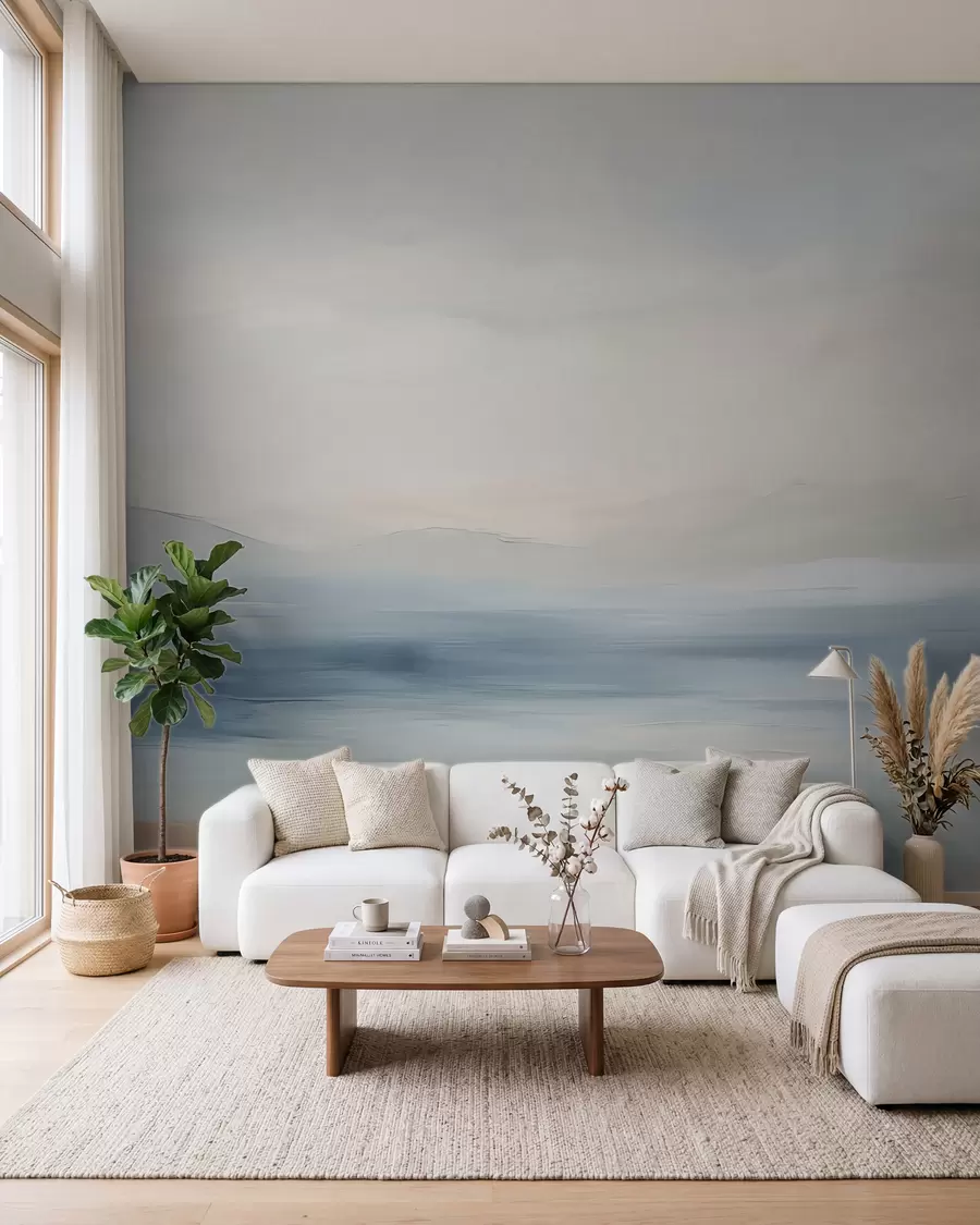 murales de pared Paisaje marino minimalista w02409