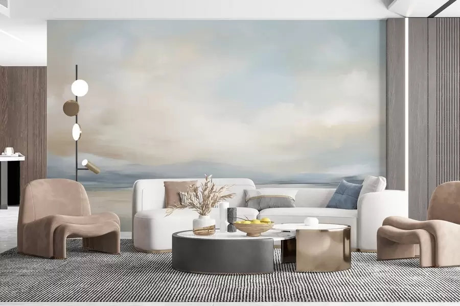 murales de pared Paisaje en tonos tranquilos w02413