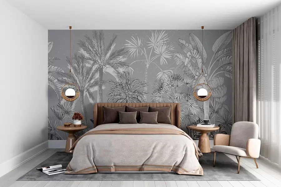 murales de pared Adorno tropical w02418