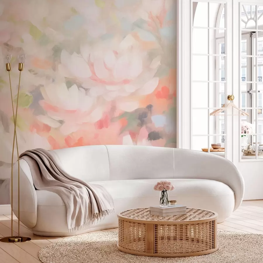 murales de pared Flores rosas w08547