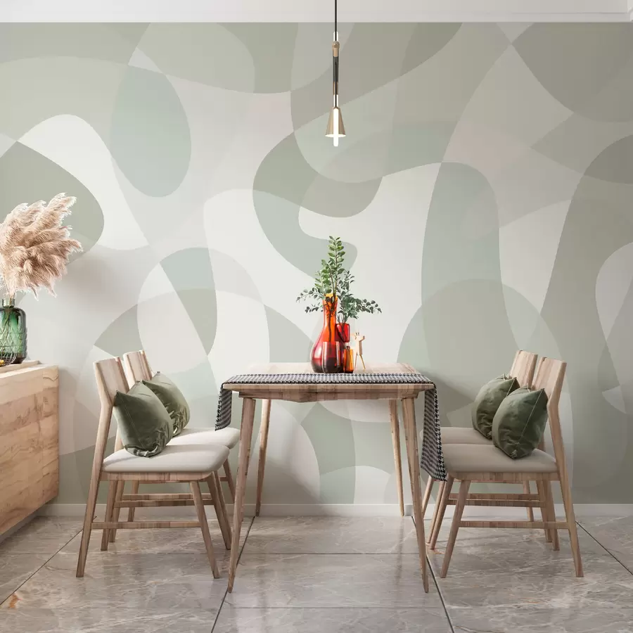 murales de pared Tendencia a la geometría abstracta w02932v5