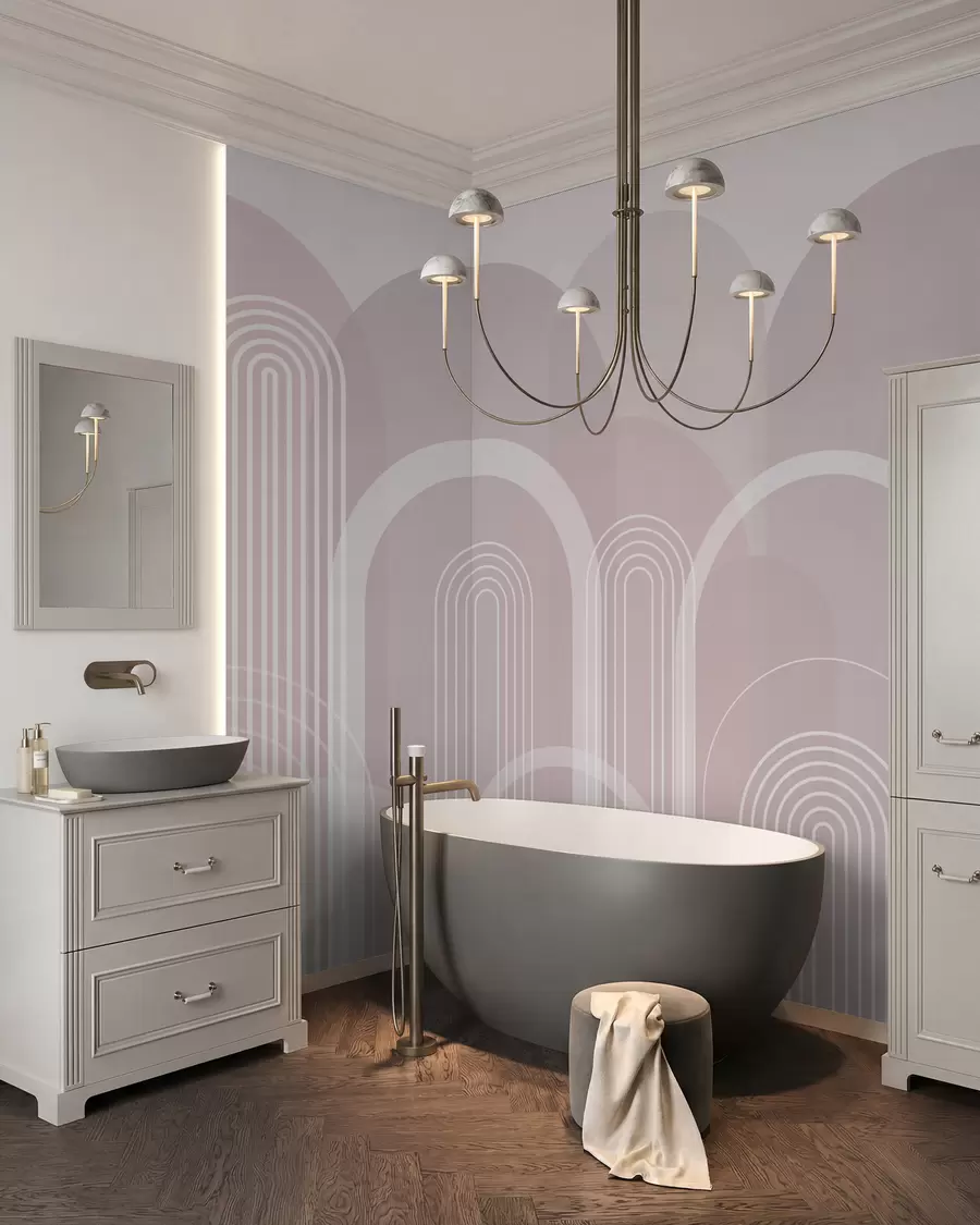 murales de pared Arcos geométricos boho w02935