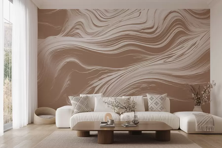 murales de pared Textura abstracta delicada y ligera w08751v1