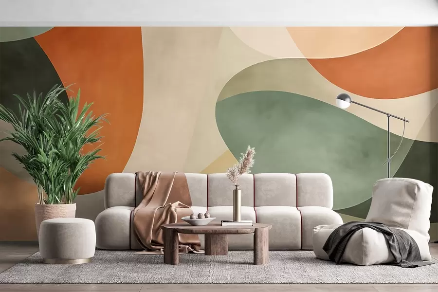 murales de pared Composición abstracta w03094