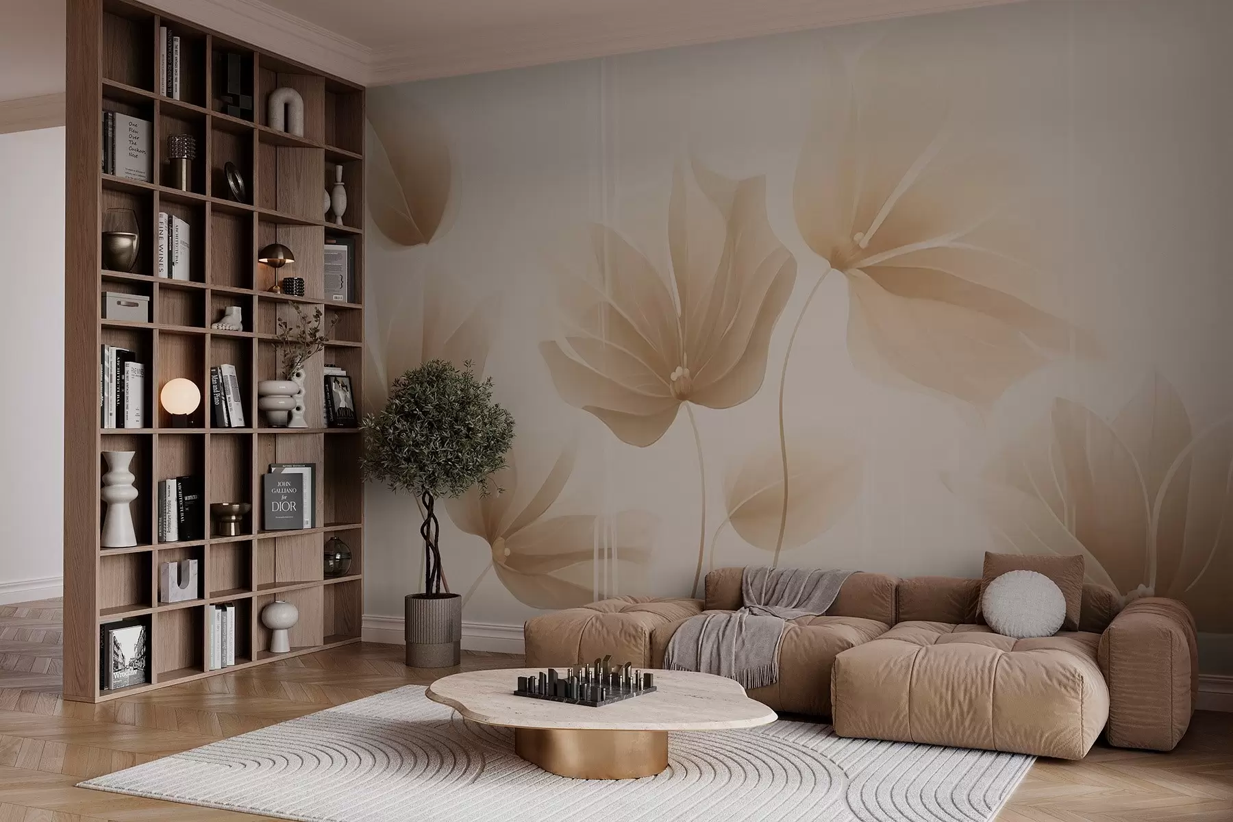 murales de pared Flores w03139