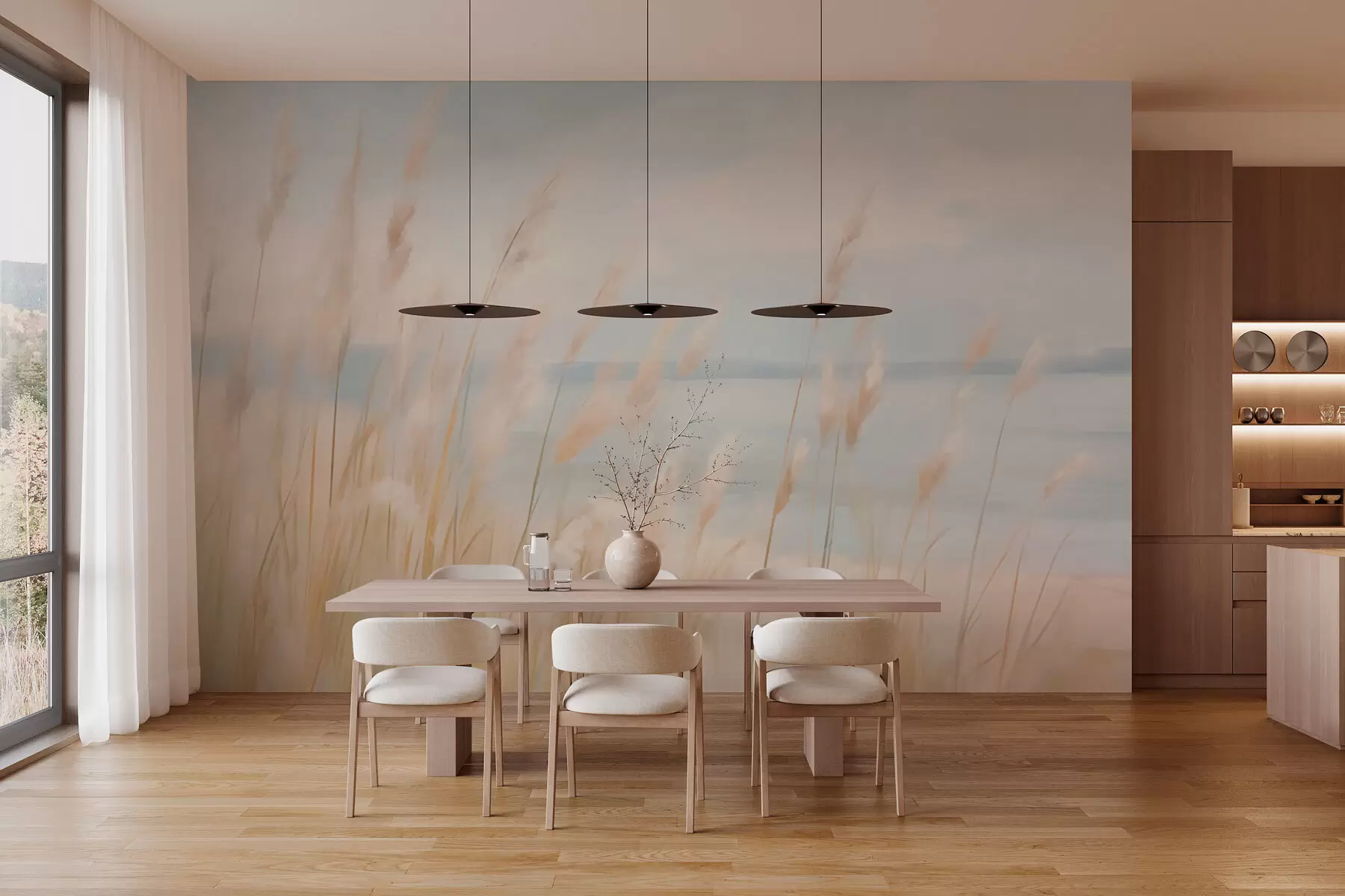 murales de pared Plantas de la Pampa w03231