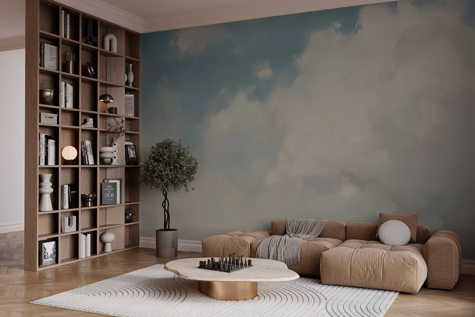 murales de pared Cielo nublado w03351