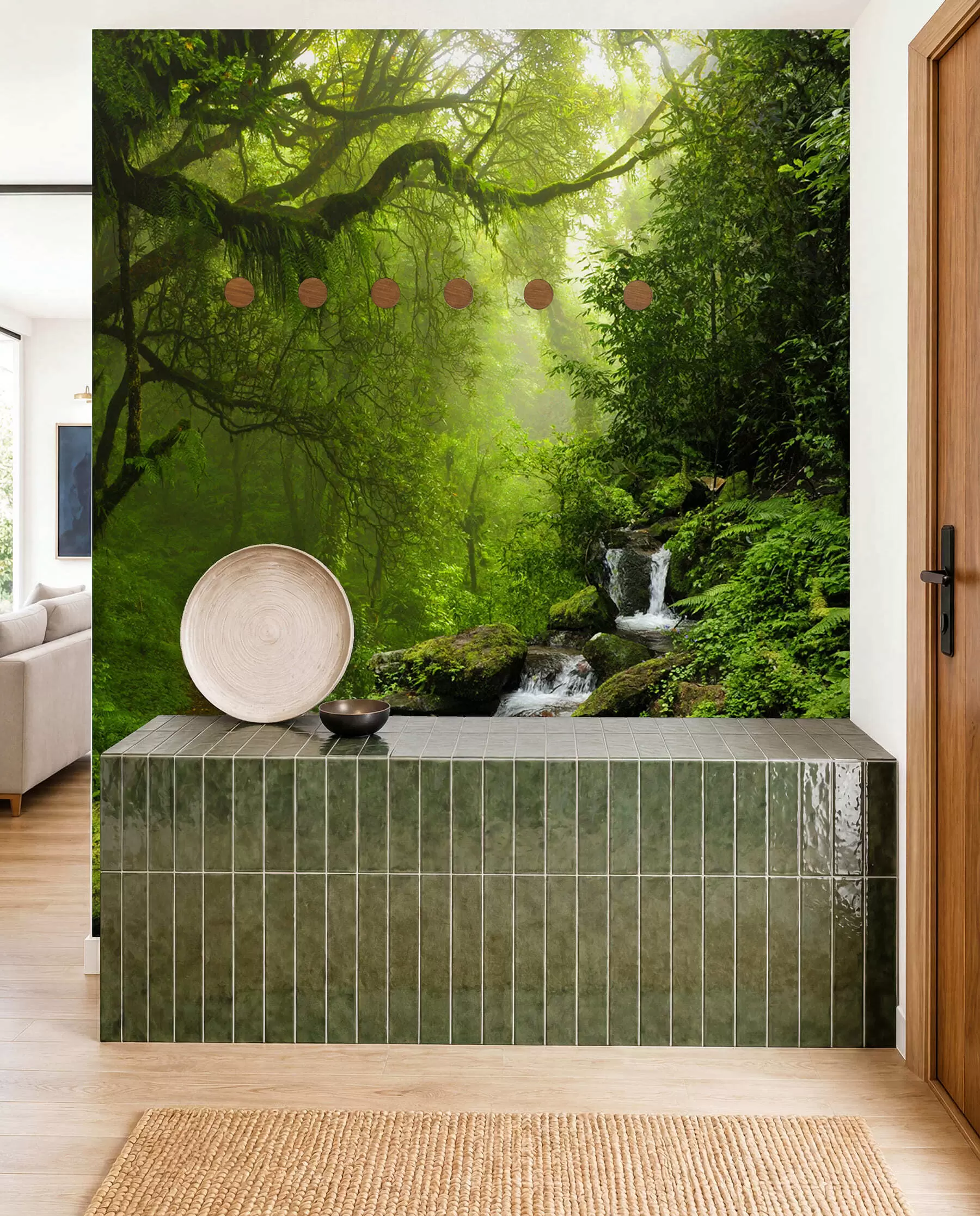 murales de pared Planta, agua y medio natural u53758