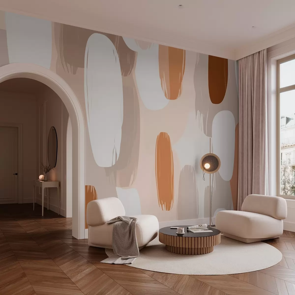 murales de pared Patrón abstracto w03507