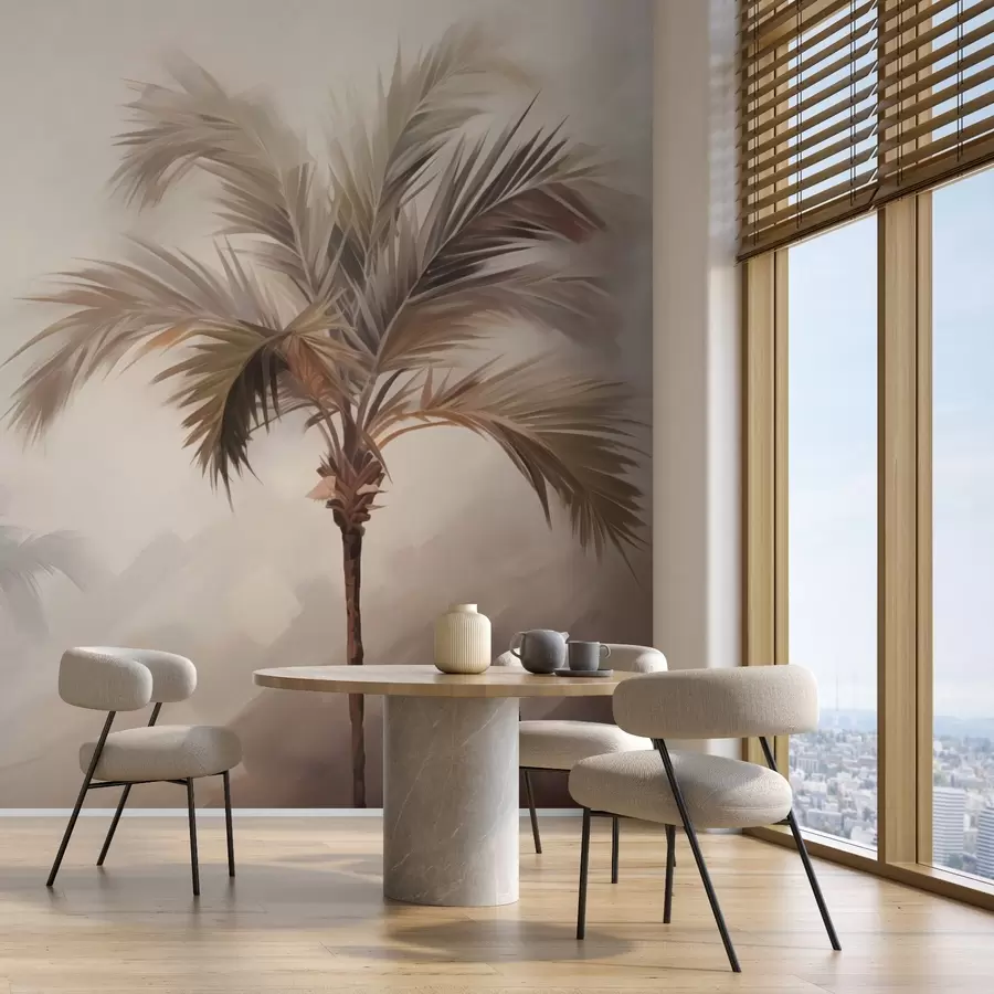 murales de pared Pintura imitación palmera w03777