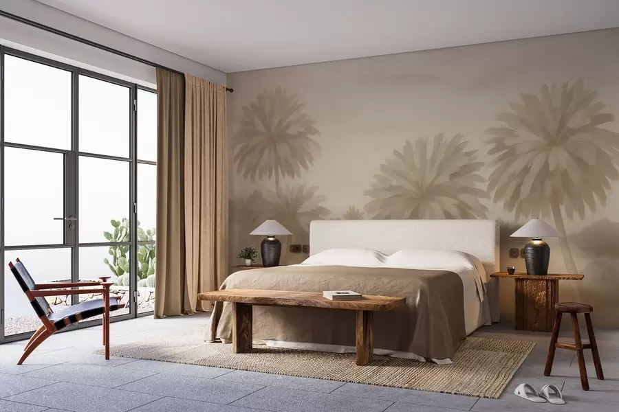 murales de pared Paisaje en acuarela w03824v1