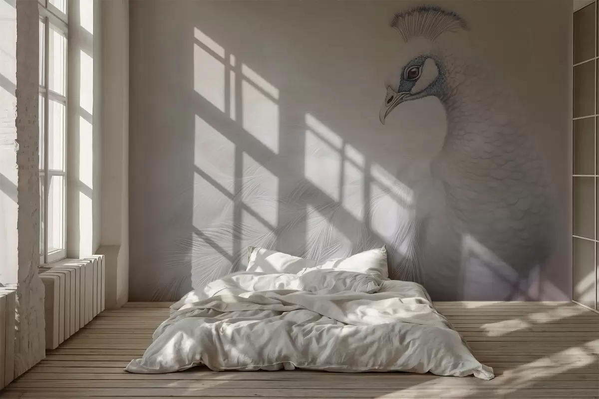 murales de pared Pavo real w03899