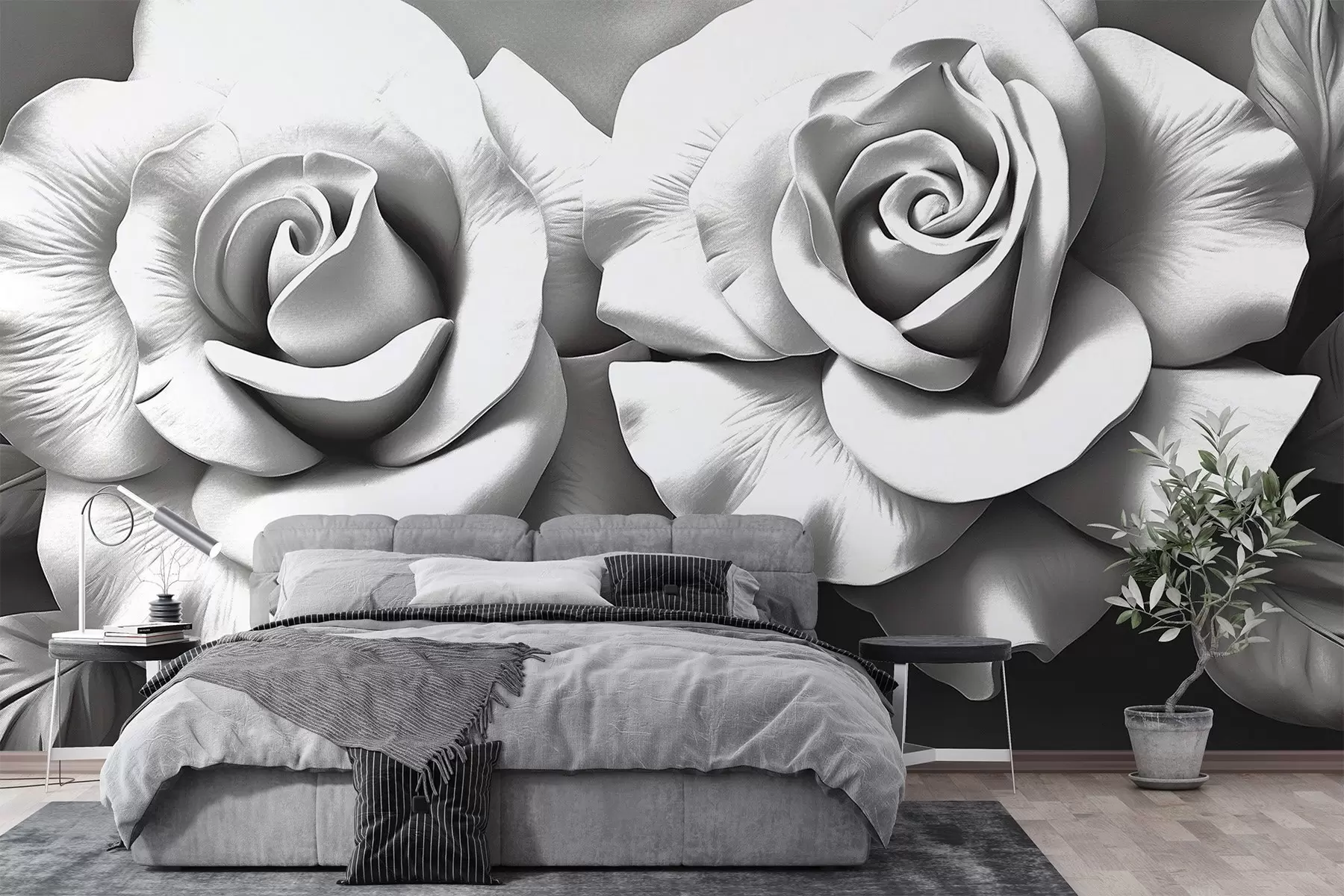 murales de pared Rosas w03887