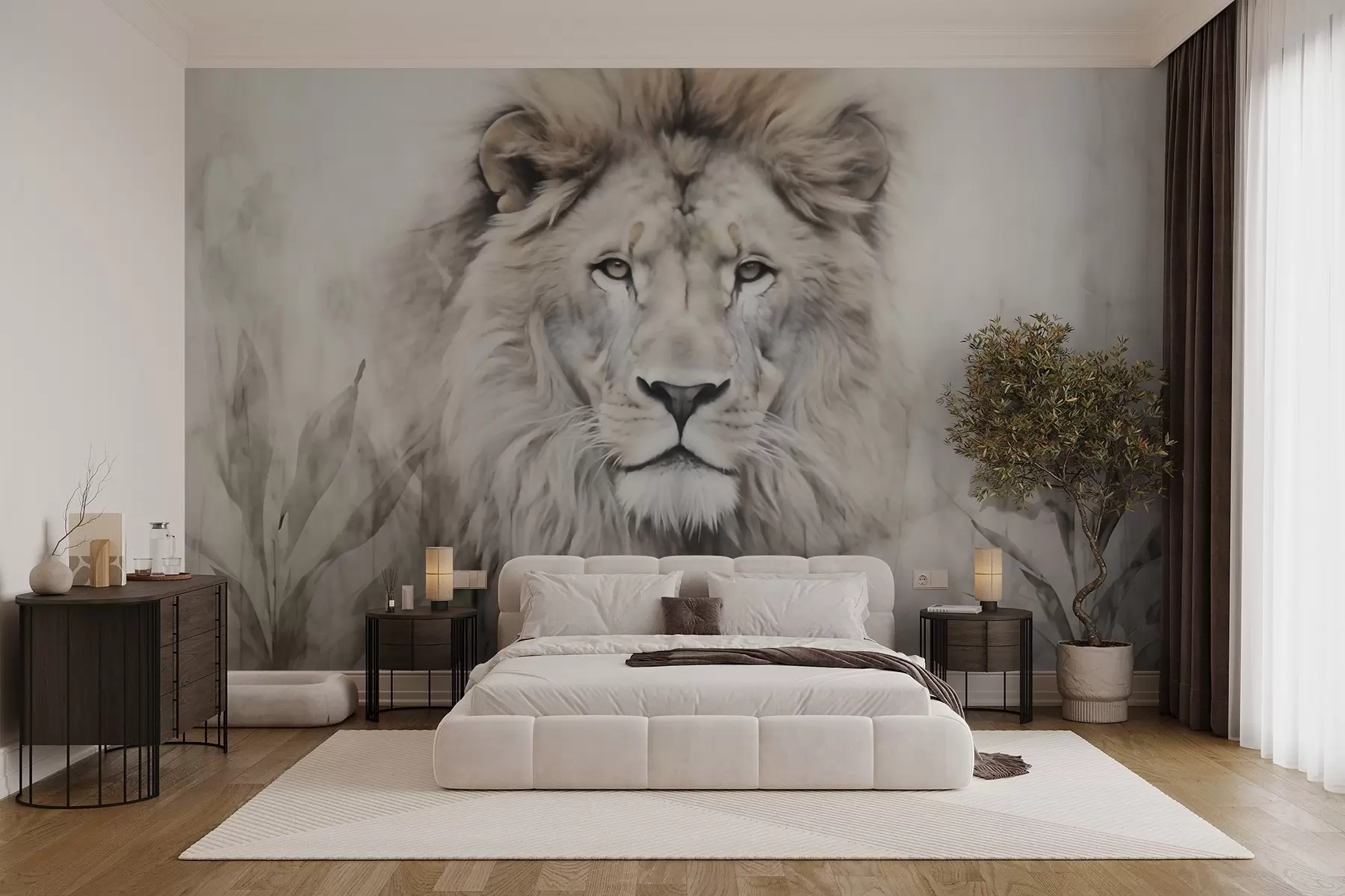 murales de pared León w03888