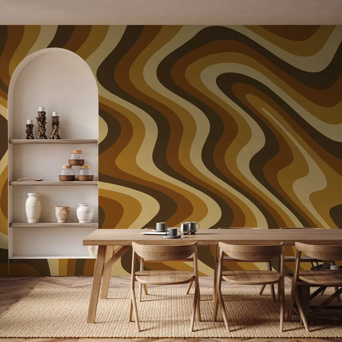 murales de pared Olas mágicas w03971