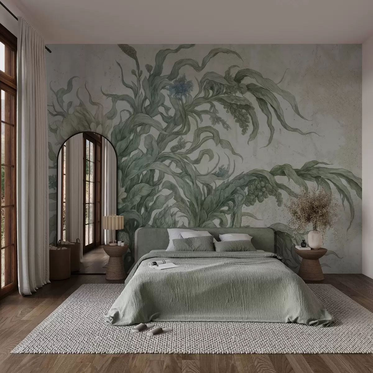 murales de pared Plantas surrealistas w03979