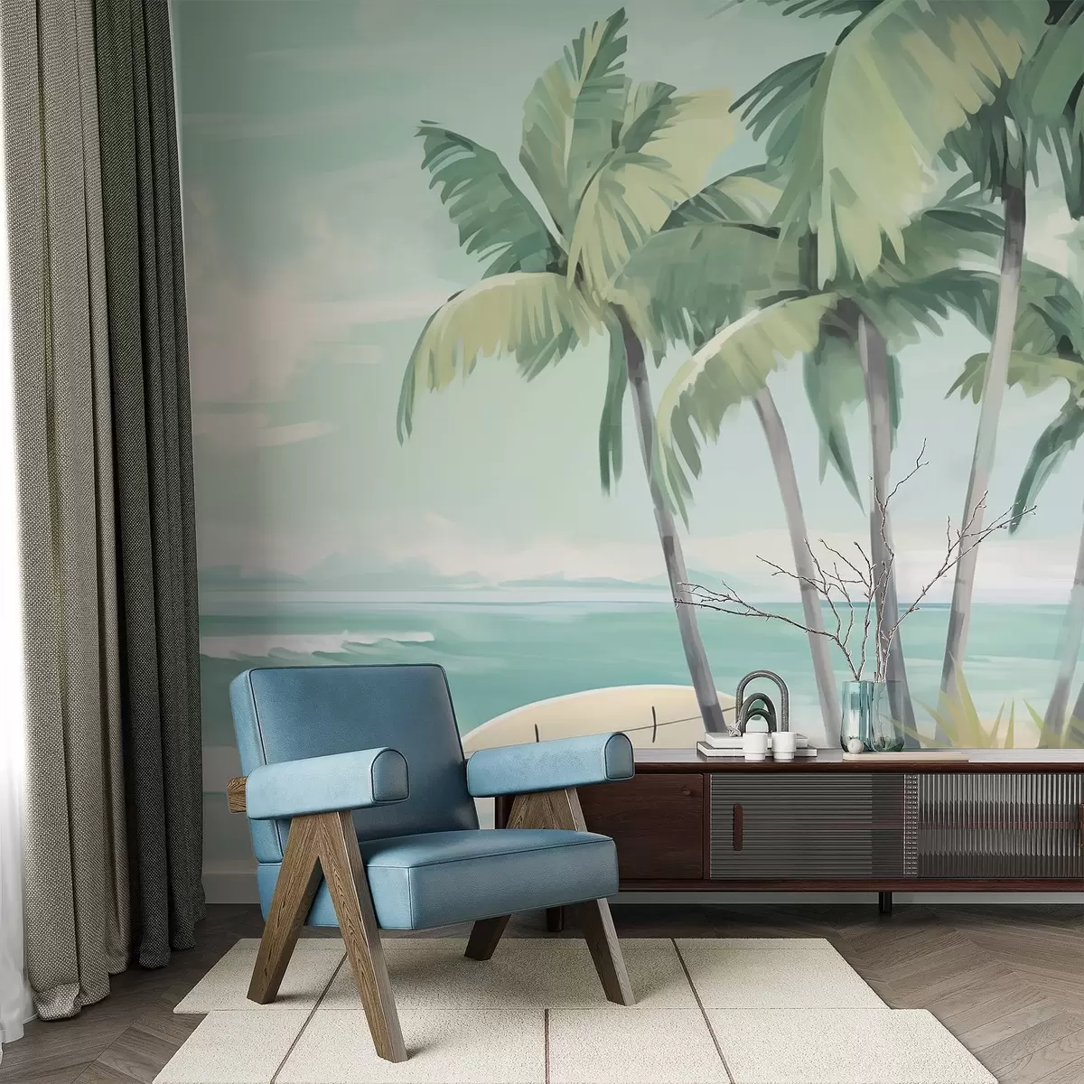 murales de pared Playa w03919