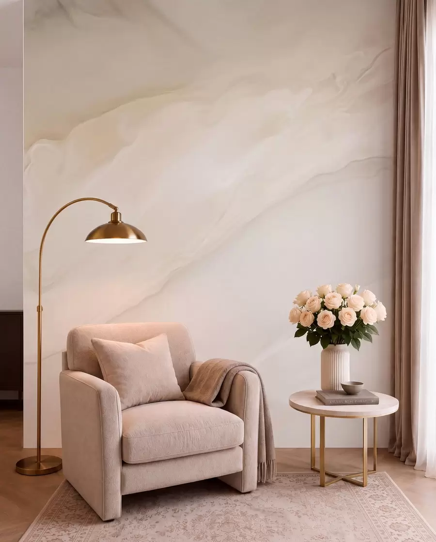 murales de pared Ondas luminosas w03922