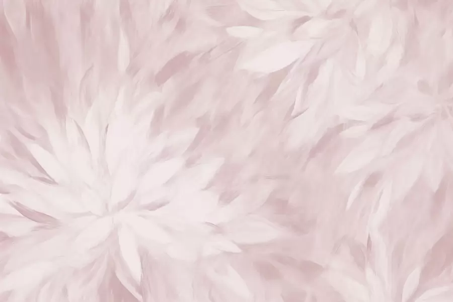 murales de pared Flores en estilo de trazos suaves w03986v1