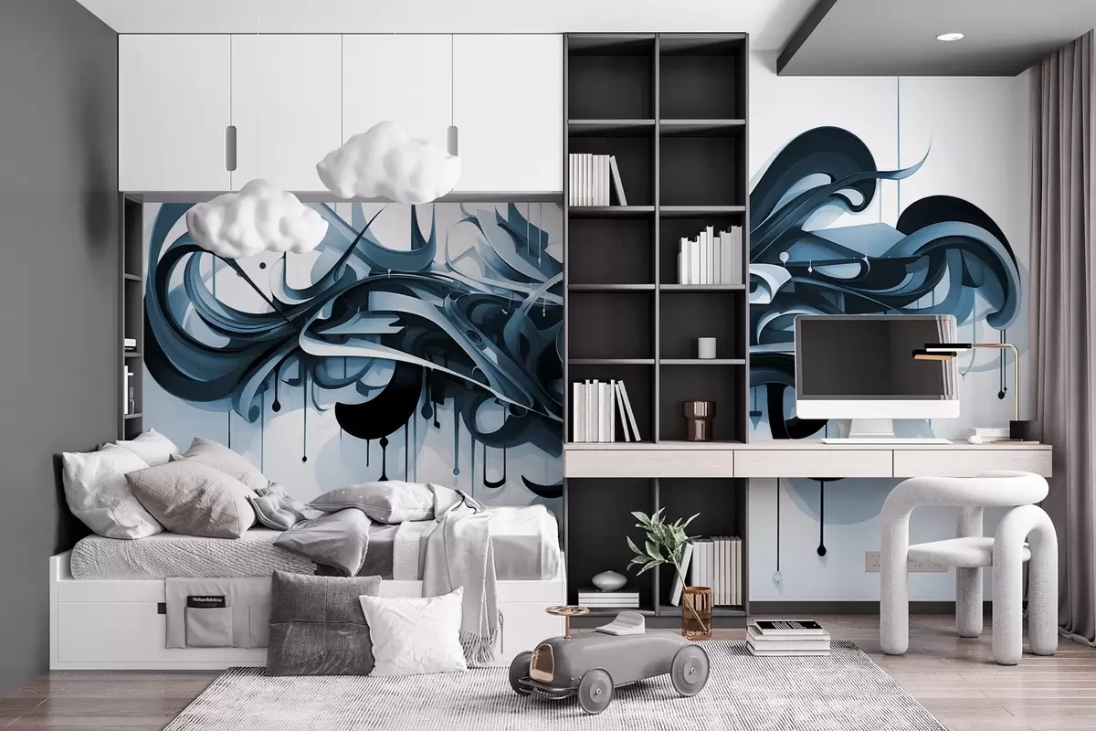 murales de pared Composición gráfica w04038v2