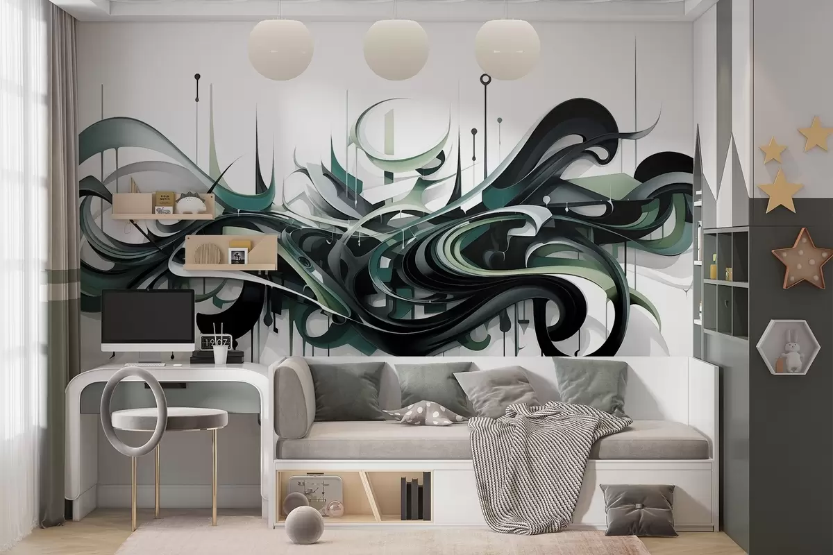 murales de pared Composición gráfica w04038v3