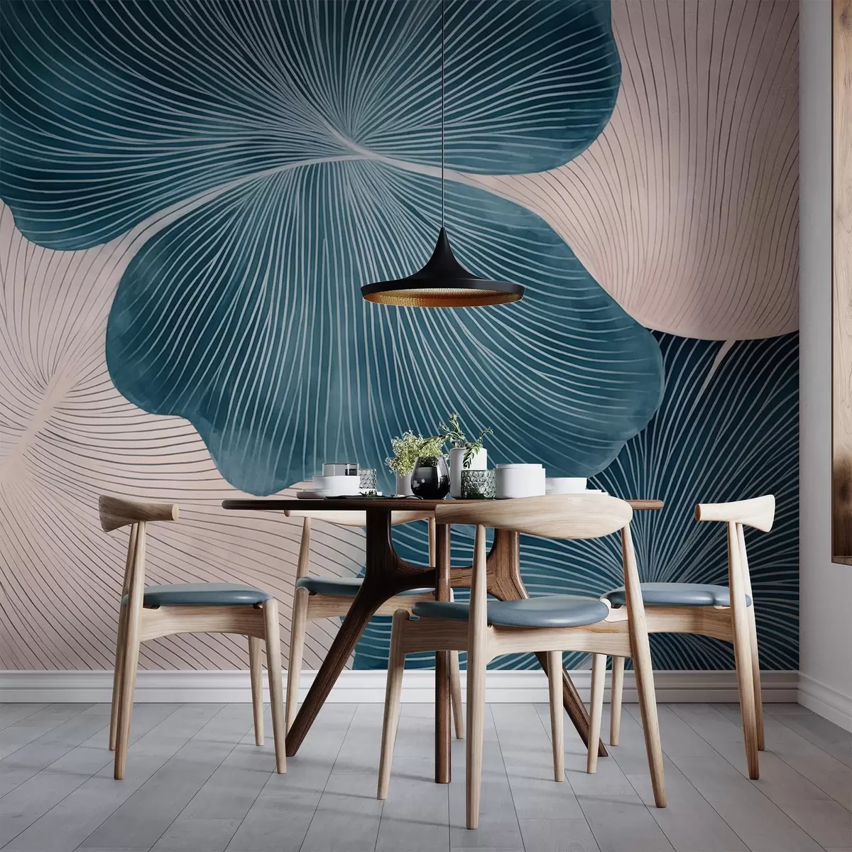 murales de pared Patrones suaves w04042