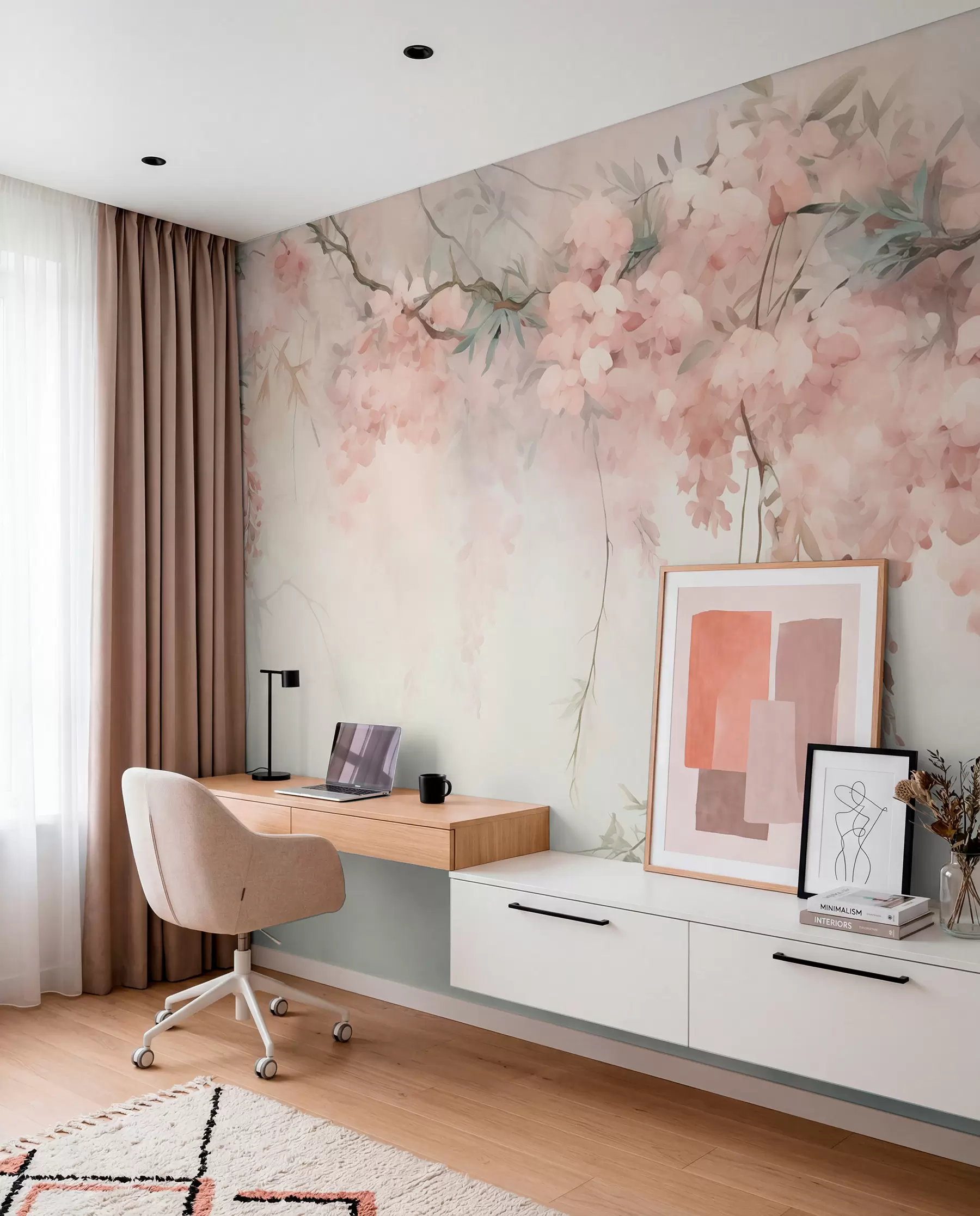 murales de pared Sucursal de primavera w09172v1